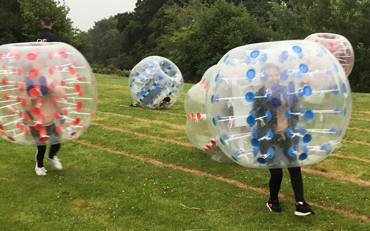 Zorbs On The Moor